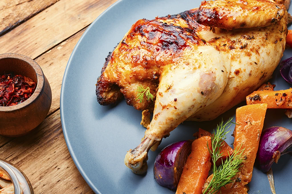 Viande de Volaille grillée appétissante
